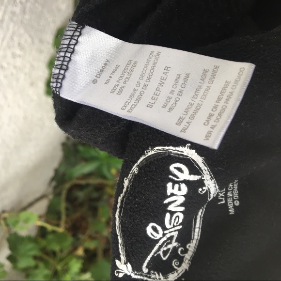 Disney Mickey Mouse Black unisex Onesie Large XL - Picture 6 of 6